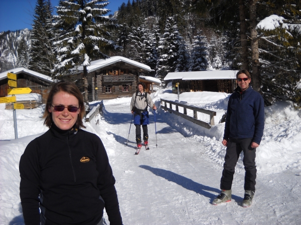 Renate, Gerd und Bernd bei der Bleckenau